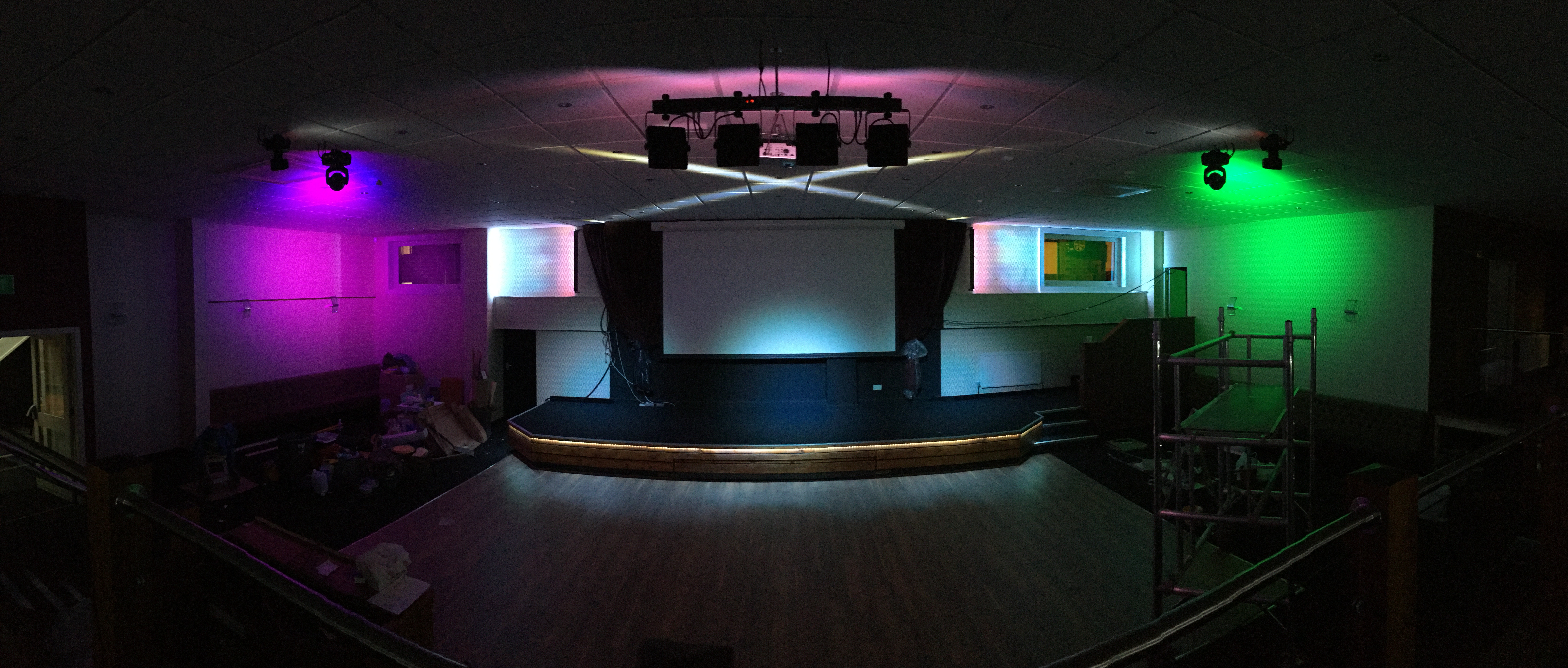 Original 2016 lighting installation